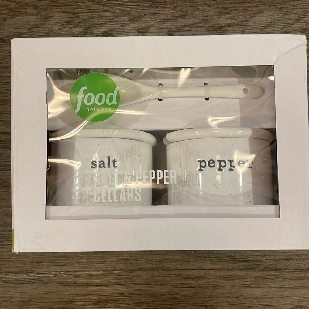 Food Network Salt & Pepper Cellars New